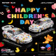 Mh 1/64 Honda (Ek9) Porsche Rwb 993 Children's Day Alloy Car Model