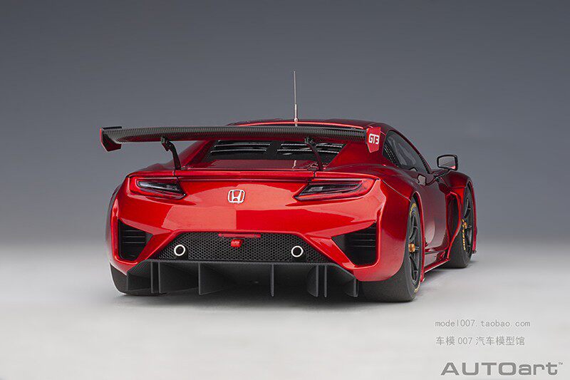 Модель машины autoart/奥拓 1/18 本田nsx honda nsx gt3 2018 汽车模型