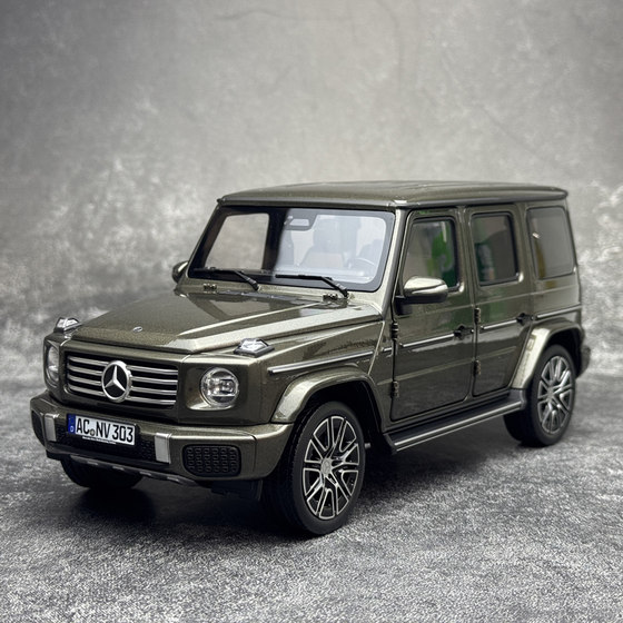 Norev 1/18 Mercedes-Benz G-Class G500 W463 Alloy Full-Function Car Model Gift Ornament