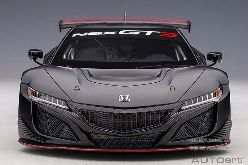 Модель машины autoart/奥拓 1/18 本田nsx honda nsx gt3 2018 汽车模型