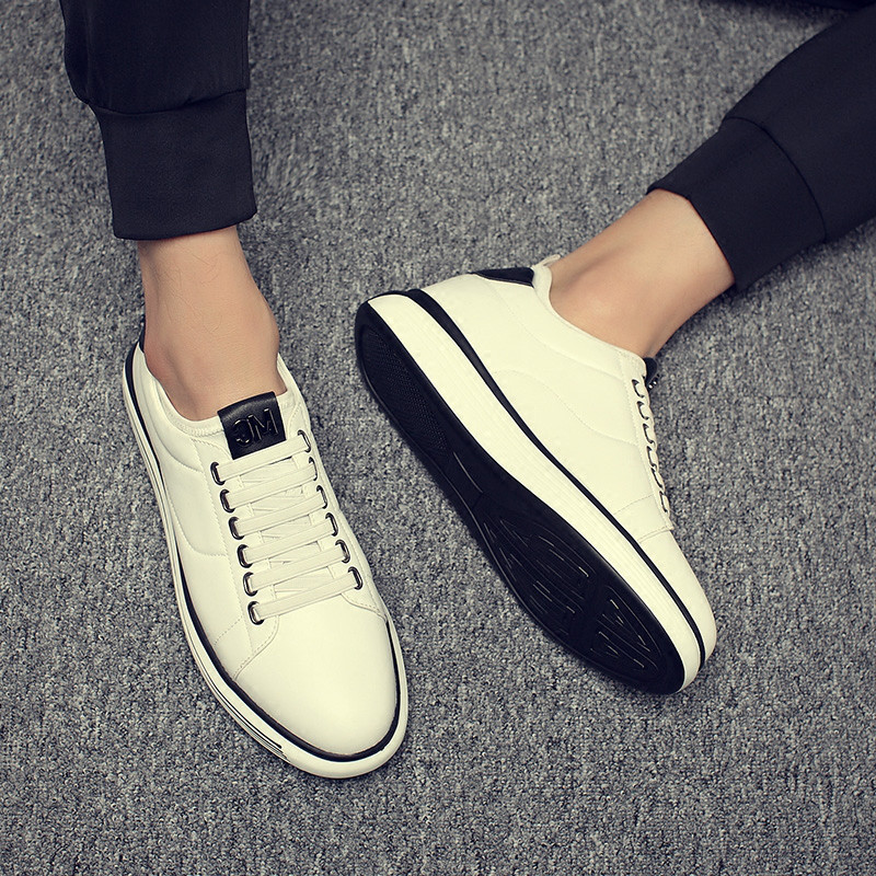 Small White Shoes Men Shoes Summer Tide Shoes 2022 New shoes Han version Trend 100 Heightening Thick Bottom Casual Board Shoes
