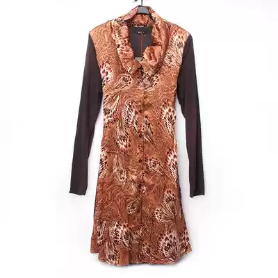 (Loss clearance) SF **IO ladies two-color splicing dress