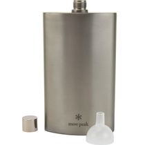 Snow Peak Titanium Flask Large Snow Peak Outdoor Camping Titanium Flask T-013