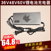  24V36v48v52v60v2A Lithium battery charger Electric power battery charger DC head