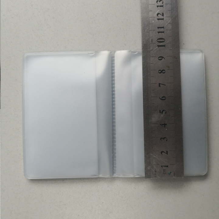 Gói thẻ PVC bên trong xe dòng bên trong trang 26 thẻ 9.5 * 14 bìa thẻ rời DIY hướng dẫn sử dụng thẻ kinh doanh trái tim - Chủ thẻ ví nam cao cấp