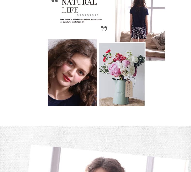 Pyjama mixte en Coton à manche courte - Ref 3004865 Image 15