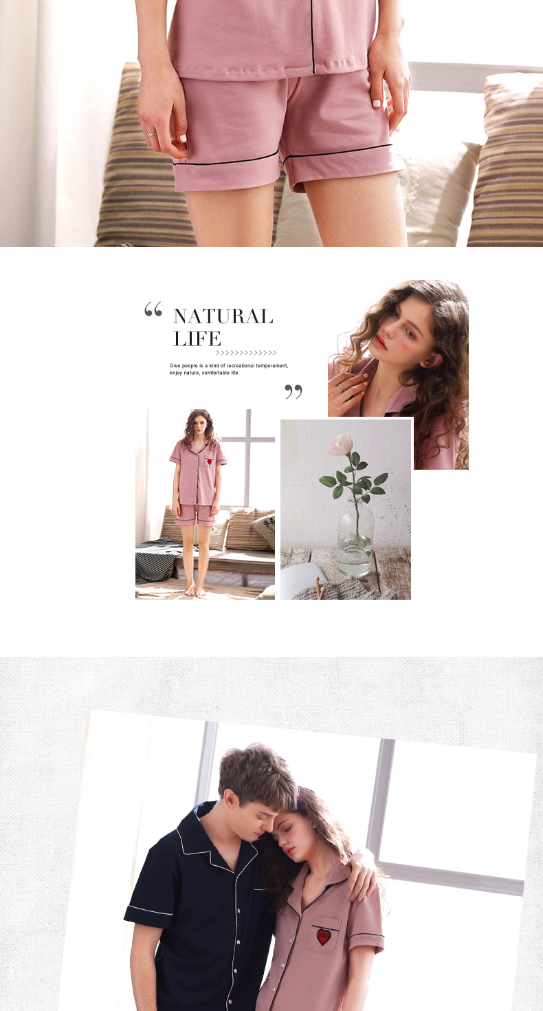 Pyjama mixte en Coton à manche courte - Ref 3004876 Image 11