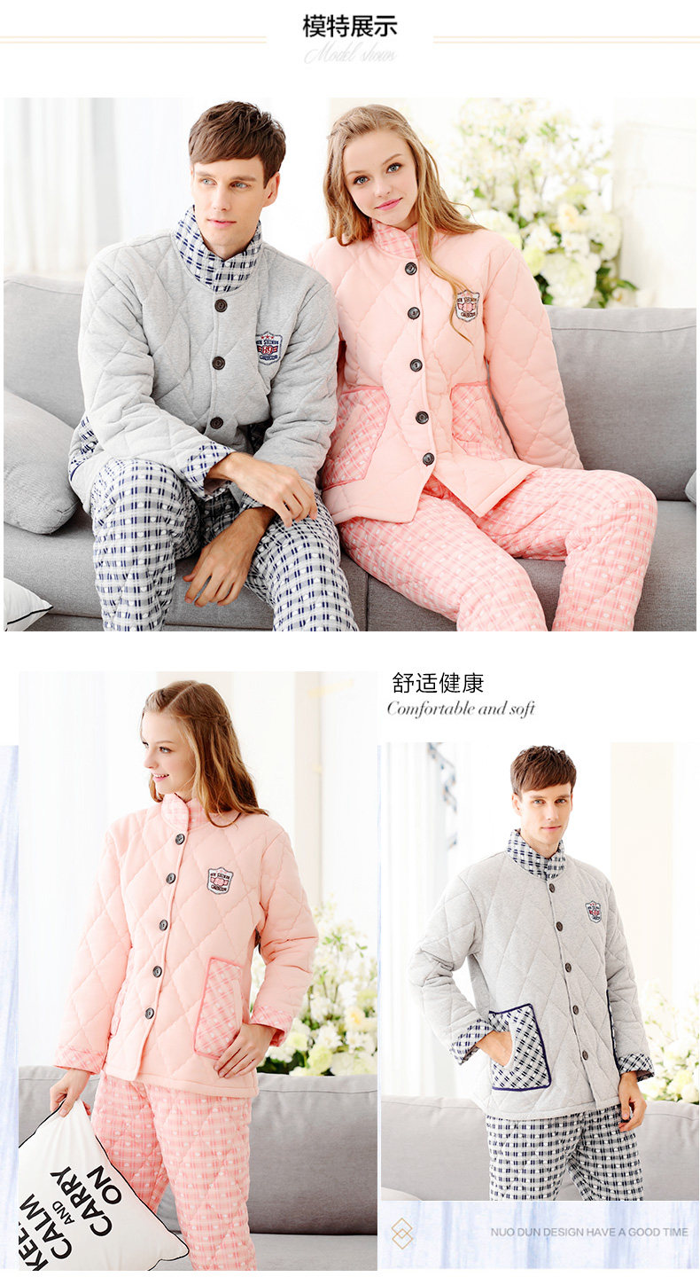 Pyjama mixte en Coton à manches longues - Ref 3004851 Image 11