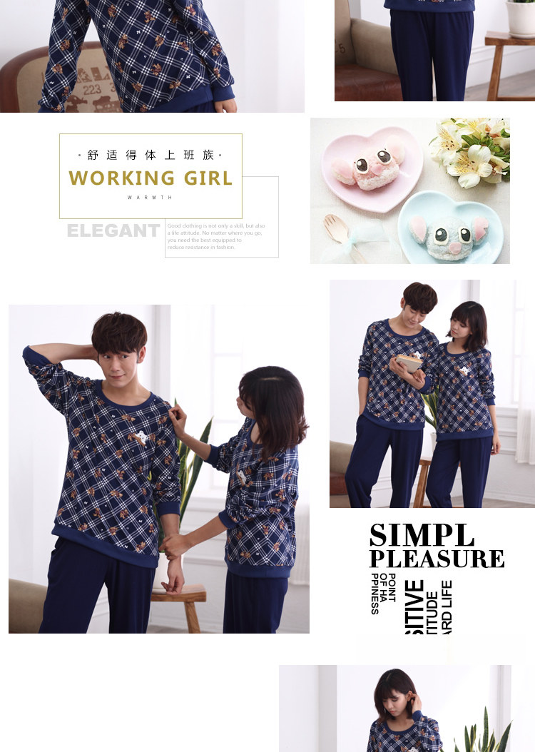 Pyjama mixte en Coton à manches longues - Ref 3004860 Image 10