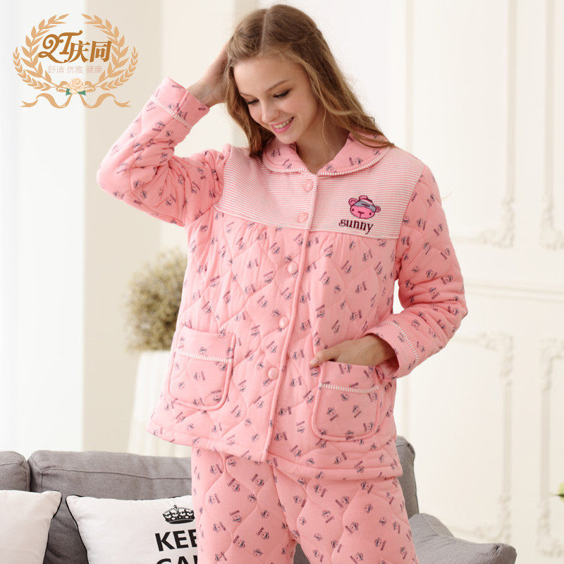 Pyjama mixte en Coton à manches longues - Ref 3004851 Image 5