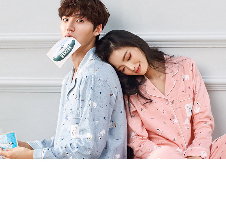 Pyjama mixte en Coton à manches longues - Ref 3004856 Image 19