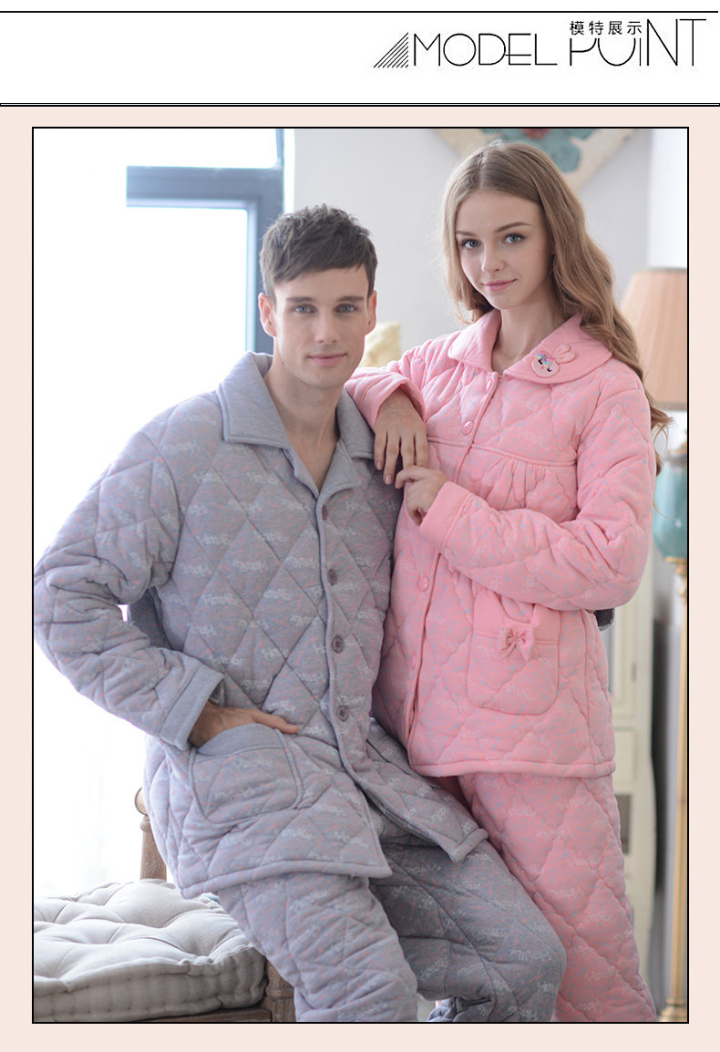 Pyjama mixte en Coton à manches longues - Ref 3004878 Image 12