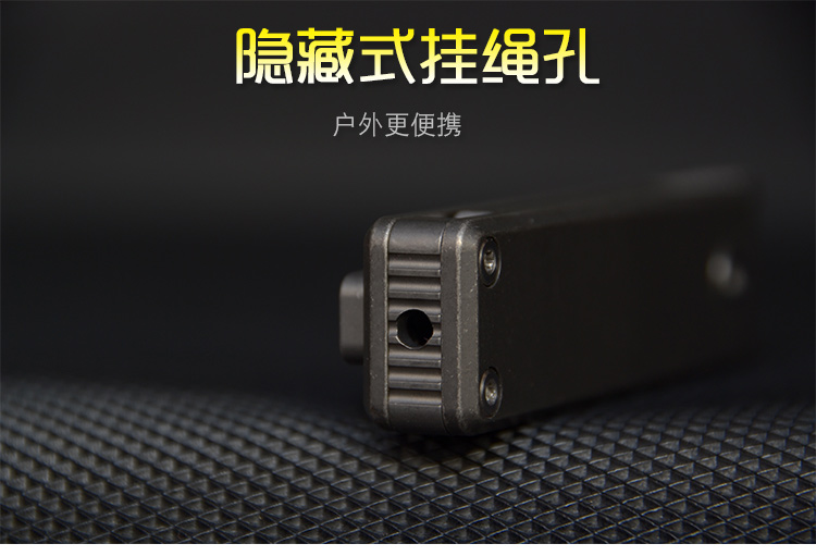 Dao gấp titan dao ngoài trời thiết bị cầm tay EDC mở túi dao dao cầm tay công cụ tự vệ - Công cụ Knift / công cụ đa mục đích kim đa năng