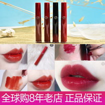 Armani Armani Lip Glaze velvet matte lipstick black tube red tube 405 tomato red 201 200 400 302