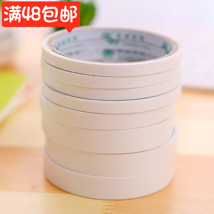 0 9 1 2 8 1 5 1 8 3 6CM Double-sided Adhesive Tapes HAND HOME OFFICE PAPER ADHESIVE TAPE TWO SIDES GLUE