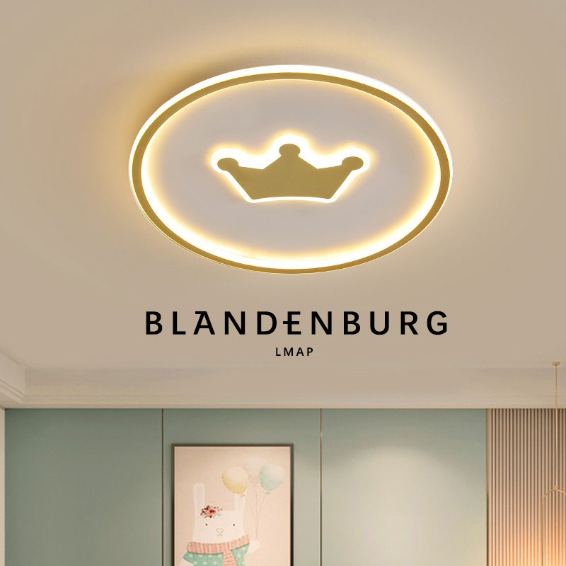 Crown Children Suck Lights Nordic Lamps Led Cartoon Creative Girls Boys House Kindergarten Bedroom Internet Red Lights