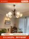 Medieval Style Chandelier, French Wabi-Sabi Style, Song Dynasty Aesthetics Room Lamp, American Retro Creative Art Bedroom Study Lamp