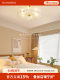Platinum Lamp Castle Bedroom Main Light French Light Luxury Cloud Crystal Lamp New Simple Modern Art Atmospheric Ceiling Lamp