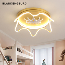 Crown light Childrens room ceiling light 2021 new princess warm romantic room lighting creative bedroom net red light