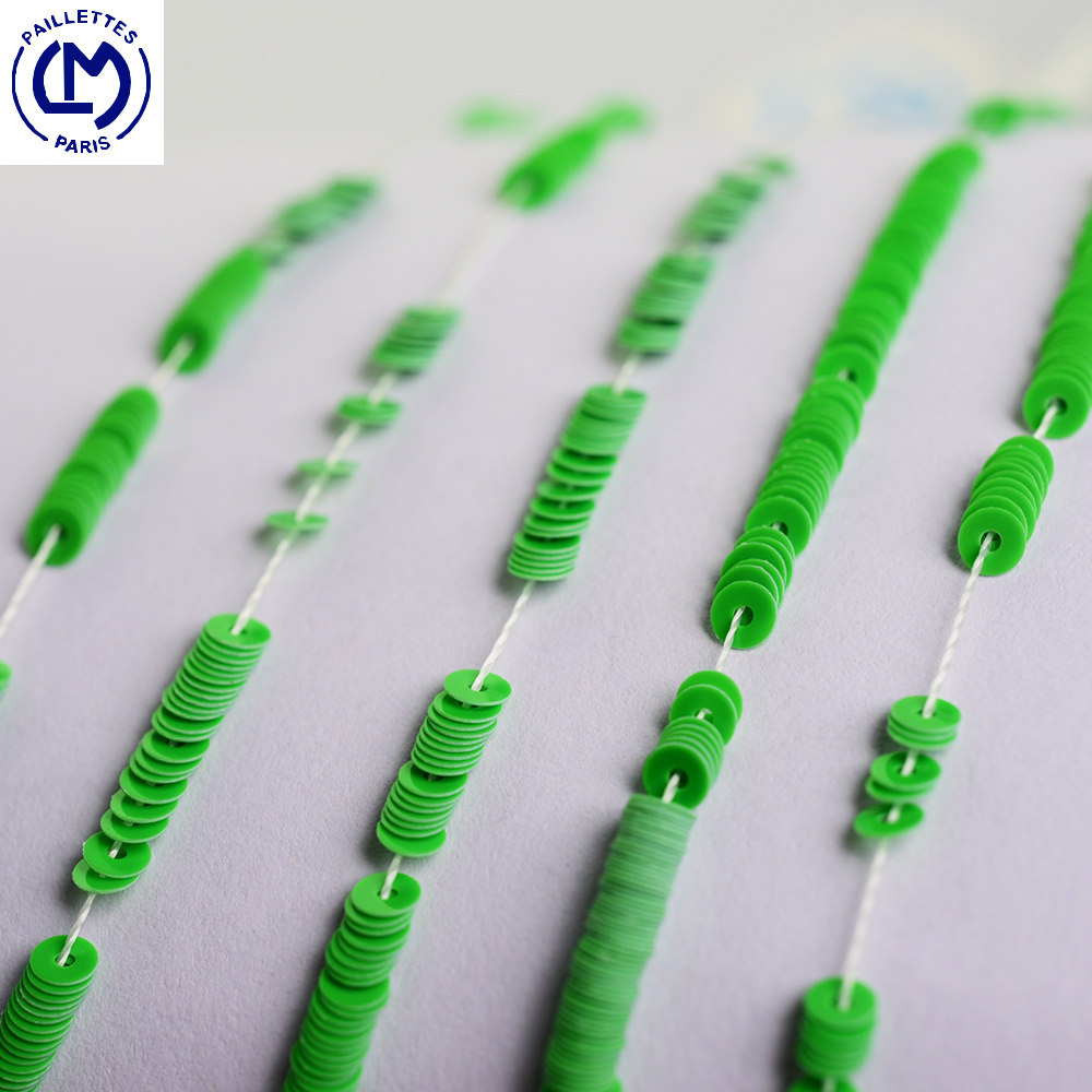 Pure color series France Import LM Cuelgreen Porcelain Sensuous style Embroidered Material Nail Pearl Clothing Accessories