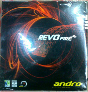 Licensed Andro Andu Andu New Revolutionary Fire REVO FIRE Table Tennis Racket Rubber