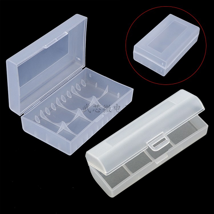 20700 21700 Lithium battery plastic containing box 1 Section 2 Single Double Festival Battery Finishing Box Store Parts Box-Taobao