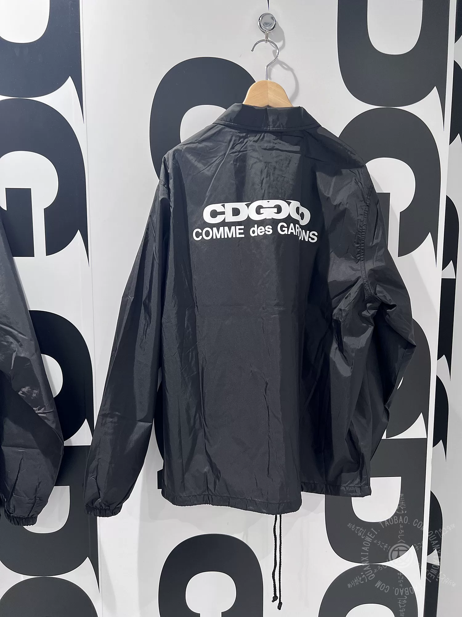 Куан Сяоувэй японский закупочный агент CDG Kawakubo Rei Limited Store 23SS Lapel Long Sleeve Coach Jacket