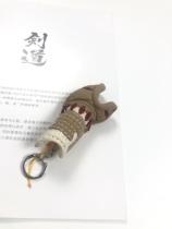 Kendo cage hand gloves armour pendant