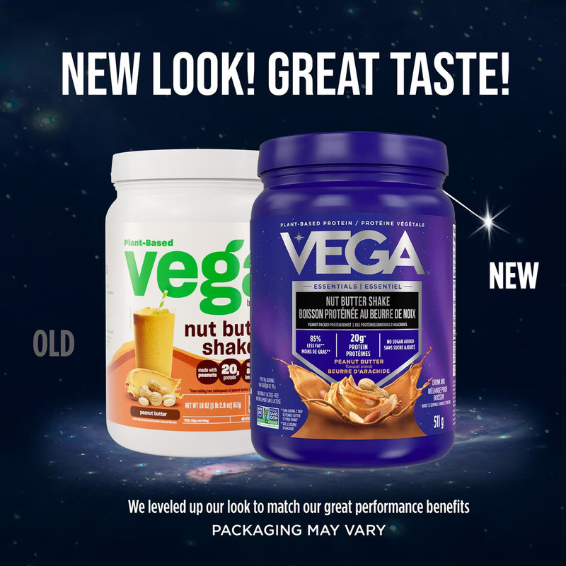 Canada's Vega Peanut Butter Milkshake Powder Vegan Protein Powder Sugar-Free Low-Fat Low-Calorie Dietary Fiber Canada's Vega Peanut Butter Milkshake Powder Vegan Protein Powder Sugar-Free Low-Fat Low-Calorie Dietary Fiber