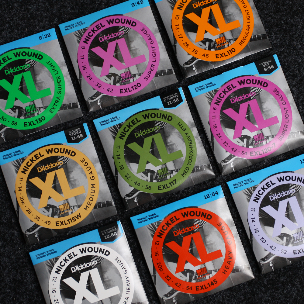 Dadario D'addario EXL110 120 and other nickel plated multi-specifications 6 7 8 strings of strings of guitar