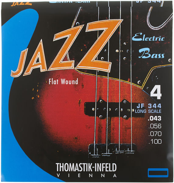 Thomastik TI JF344 and other 4-5-6 string Austria hand flat roll bass strings