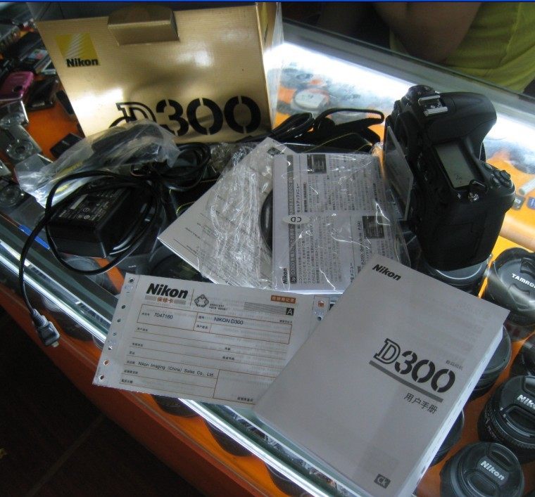 Nikon D300 99 New all-metal fuselage supports replacement for professional single eye camera