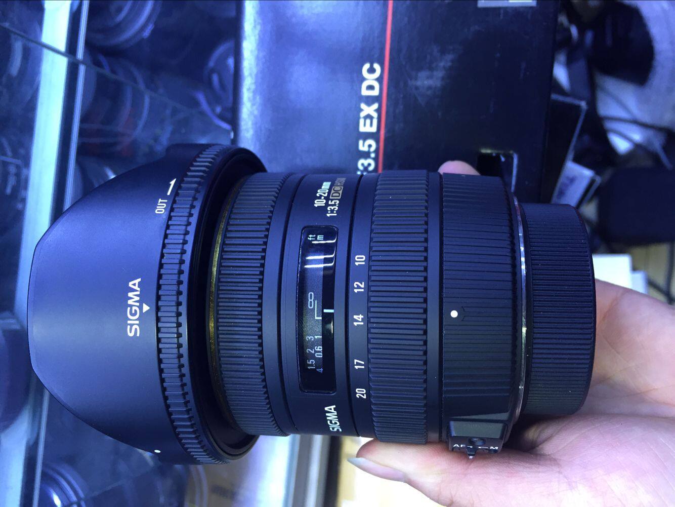 Terma 10-20mm f 3 5 DC HSM coloring new support 10-22 11-16 12-24 exchange