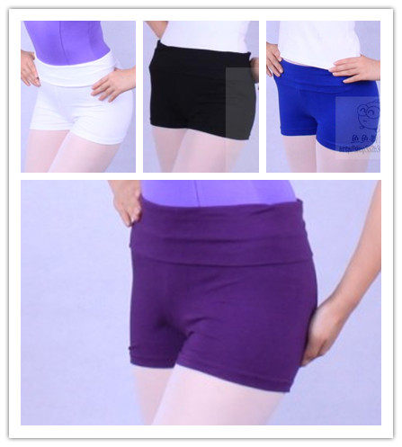 Broken code special price Chen Ting curling high waist ballet shorts 51102