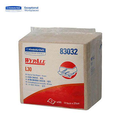 WypAll* L30 0153-00 Kimberly-Clark 83032 Wipe Paper Blotting Paper Cleaning Paper 24 Boxes
