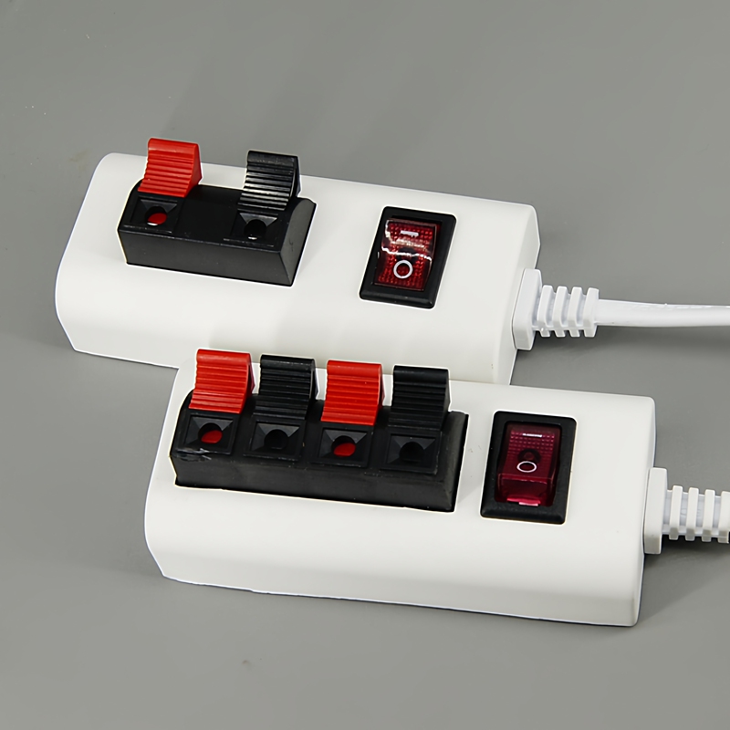 Test Light Led Test Cable with Clip and Switch, Aging Wiring Clamp, Lighting Store Quick Experiment Testing Device