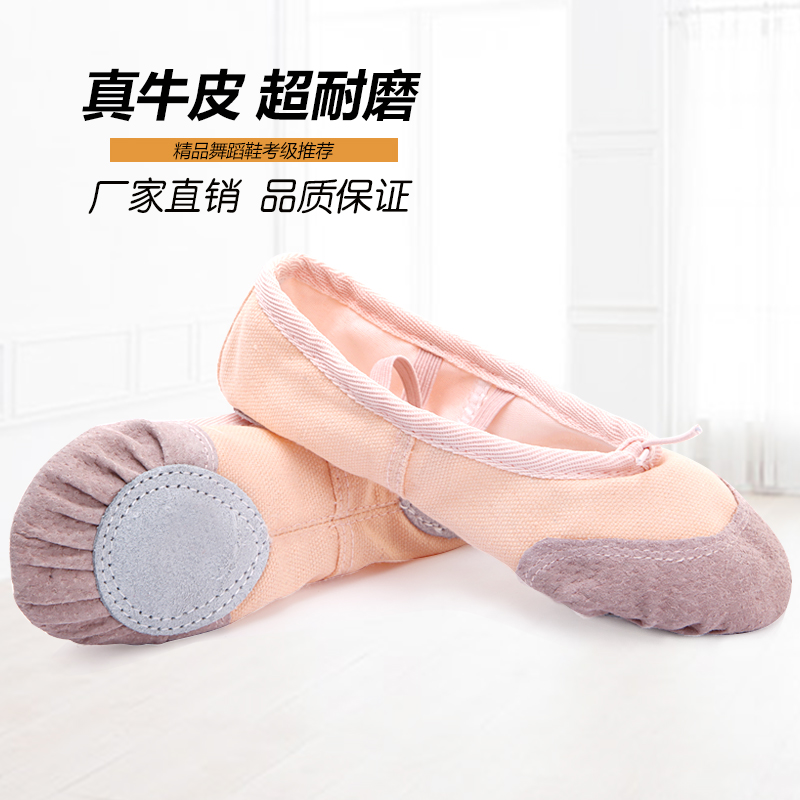 Children's Ballet Shoes soft-soled practice shoes for boys and girls Chinese body ballet yoga cat claw shoes adult dancing shoes