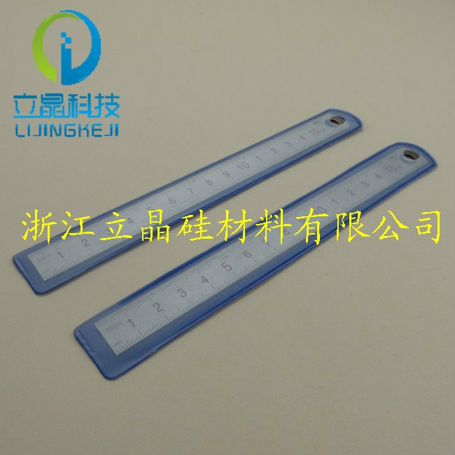 The right-hand plate stainless steel ruler 15cm length