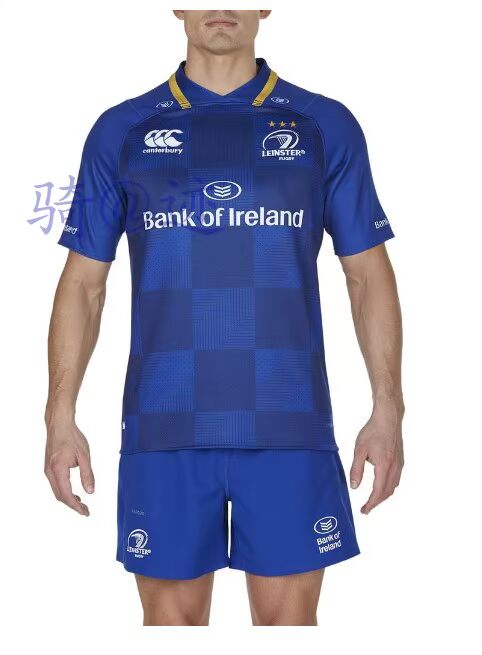 Leinster2018Canterbury rugby Jersey rugby tay áo ngắn - bóng bầu dục Quả bóng bầu dục