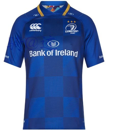 Leinster2018Canterbury rugby Jersey rugby tay áo ngắn - bóng bầu dục