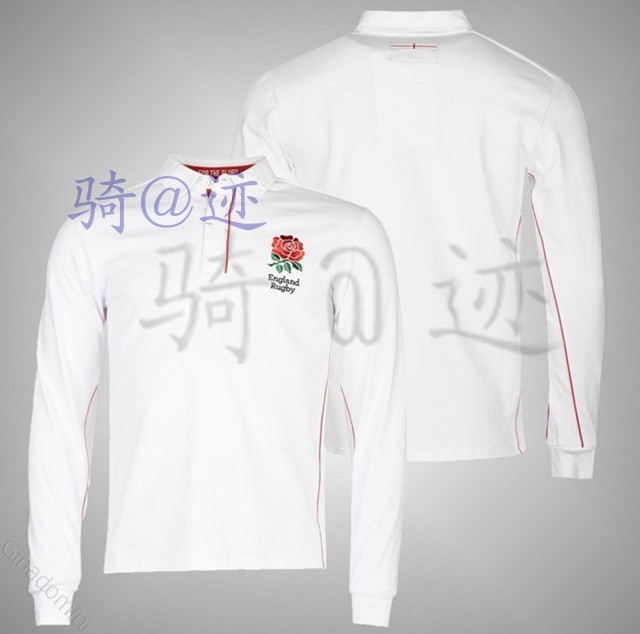 ENGLAND rugby Canterbury RUGBY 1871 POLO Anh Bóng bầu dục dài tay áo găng tay bóng bầu dục