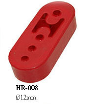 Imported SIMOTA exhaust pipe lifting lug extended exhaust hanging rubber reinforced hard hanging rubber ring four holes 12MM adjustable height