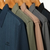 Футболка, мужской летний дышащий лонгслив, для среднего возраста, свободный крой