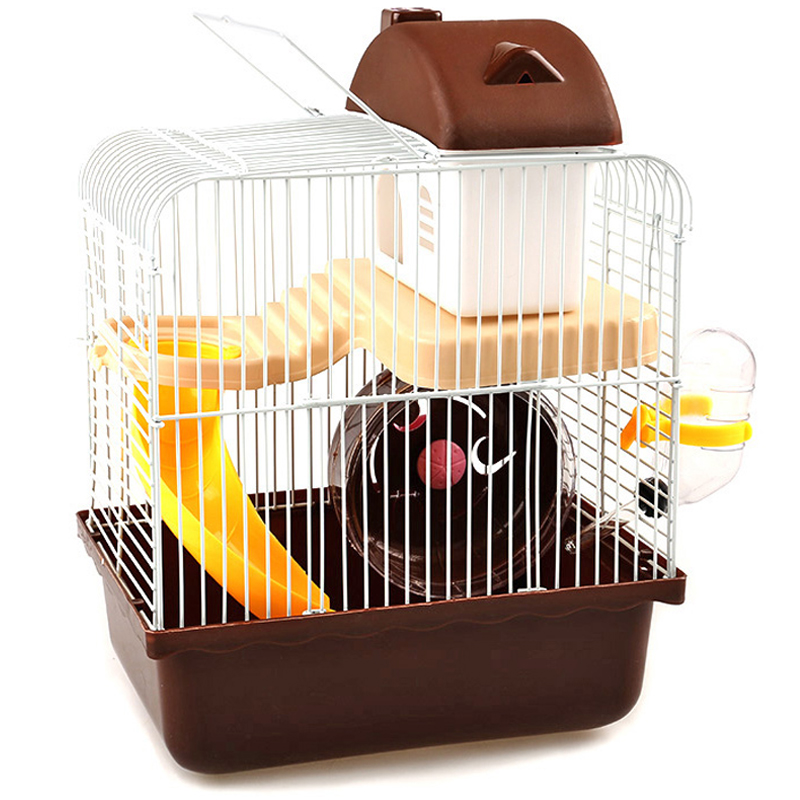 Hamster cage Golden Bear supplies set complete small hamster nest double layer cheap oversized villa buy and send package