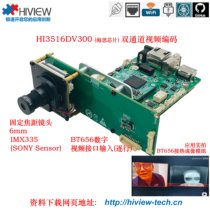 Heath HI3516DV300 binocular intelligent network camera development board code open source to receive thermal imaging