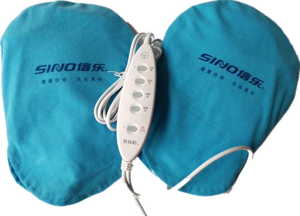 Apply relaxed beauty hand treasure white double hand warmer treasure electric heating vibration massage beauty gloves Xinle physiotherapy maintenance