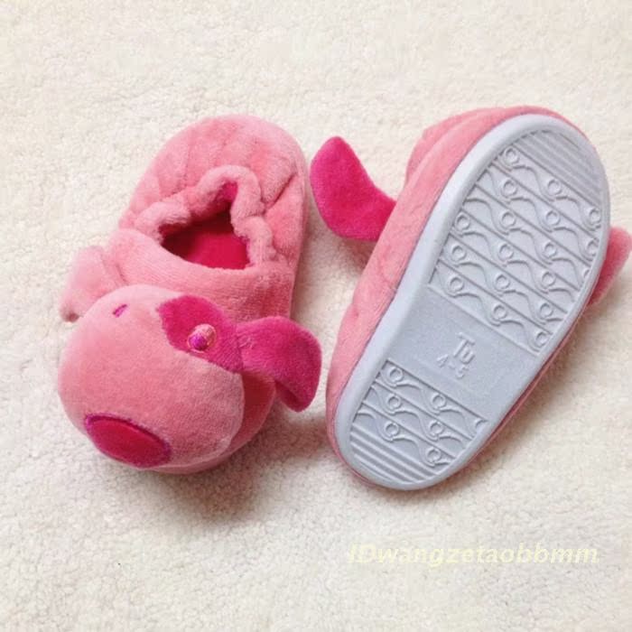 Chaussons enfants en suède pour hiver - semelle caoutchouc - Ref 1007132 Image 43