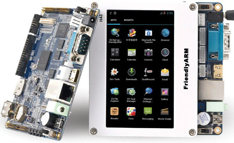 Friendly Arm Mini210s Development Board 4 3 Touch Screen Cortex-A8 S5PV210 android4 0