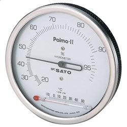 Original 7562-00 imported from Japan SATO Sato PALMA II dial temperature and humidity meter