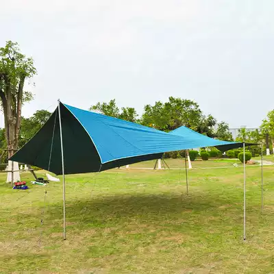 Cotton cloth super large canopy outdoor sunshade canopy tent camping pergola beach sunshade sunscreen anti-UV